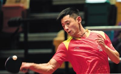 中国队碾压韩国队，张继科状态火热