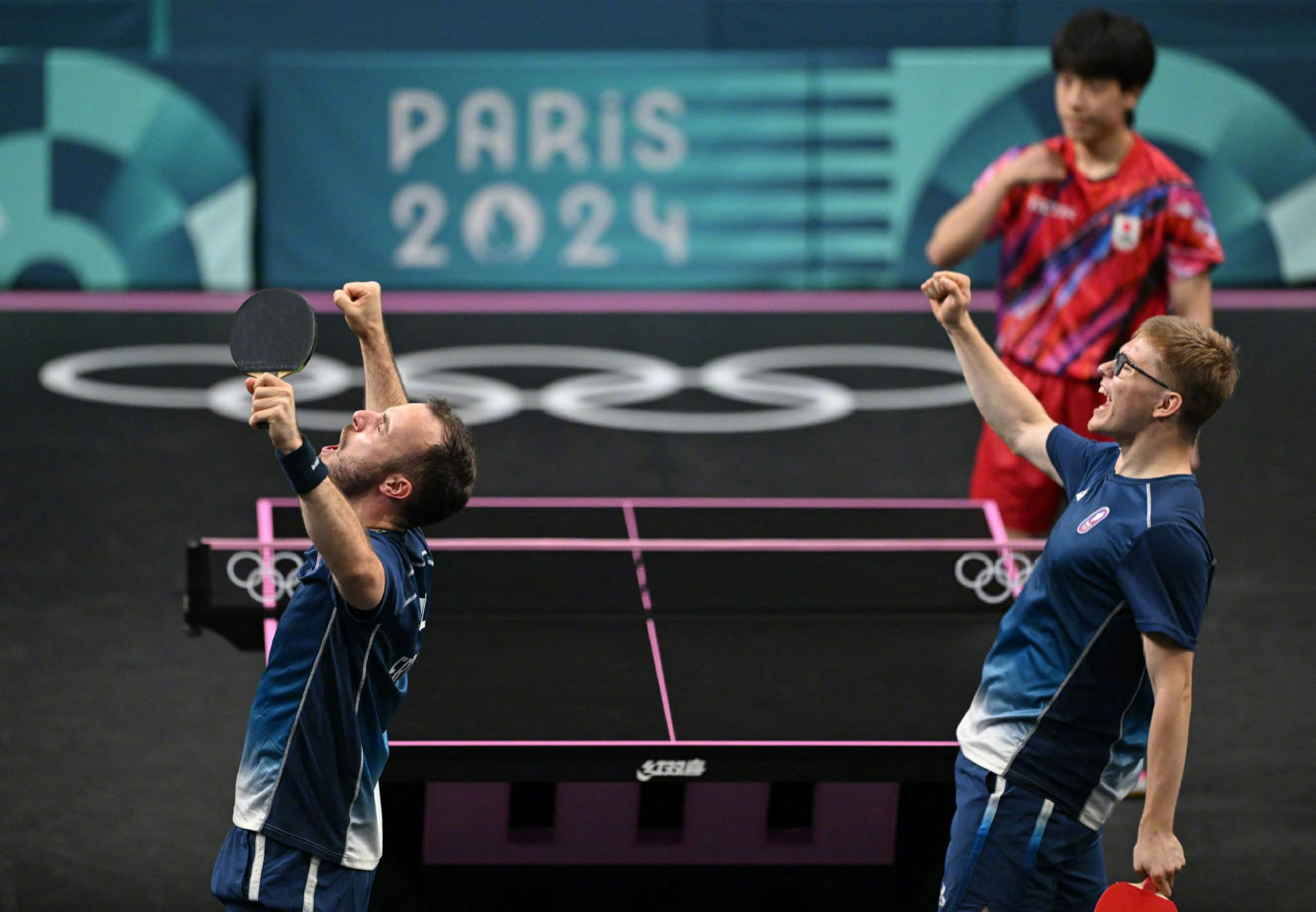 法国队鏖战马来西亚队，桃田贤斗高光表现